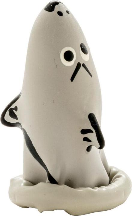 Actual product image Erco Hand-painted joke condom "Shark" made of natural rubber latex (1 pcs.)