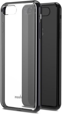 Produktbild Moshi Vitros for iPhone 8/7 Plus - Ultra slim case protection - Raven Black (Apple iPhone 7 Plus, Apple iPhone 8 Plus)