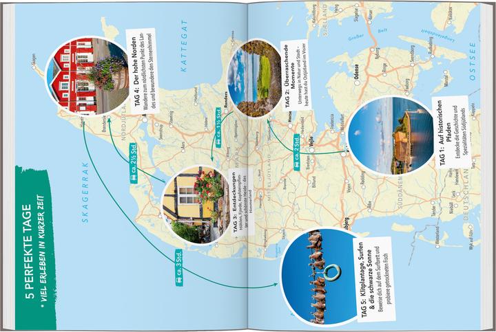 Produktbild OUTDOOR GUIDE Reiseführer Jütland Dänemark (Deutsch, Sibille Fuhrken, 2024)