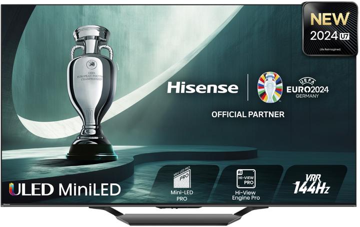 Produktbild Hisense TV 75U7NQ (75", Mini-LED, 4K, 2024)