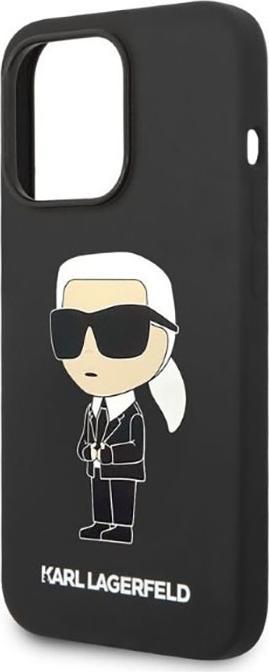 Actual product image Karl Lagerfeld iPhone 14 Pro Max Liquid Silicone Ikonik NFT Case (Apple iPhone 14 Pro Max)