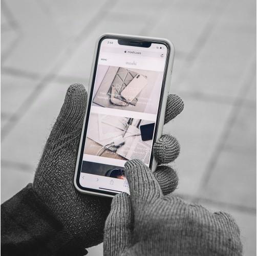 Actual product image Moshi Digits Touchscreen Gloves - Dark Gray (L) (L)