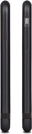 Actual product image Moshi Luxe - metal bumper case for iPhone 8/7/SE - Black (Apple iPhone 8, Apple iPhone 7, Apple iPhone SE (2nd Gen), Apple iPhone SE (3rd Gen))