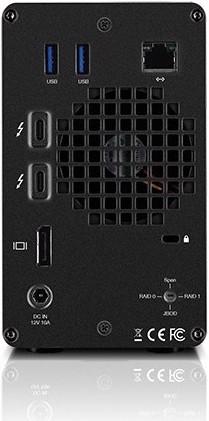 Immagine prodotto OWC Mercury Elite Pro Dock - Dock Thunderbolt 3 da 8.0TB e soluzione RAID a doppio disco (3.5")