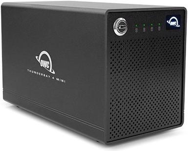 OWC 16TB ThunderBay 4 mini 4-bay Thunderbolt 3 HDD For Mac and Windows PC - Feat SoftRAID XT (16 TB)
