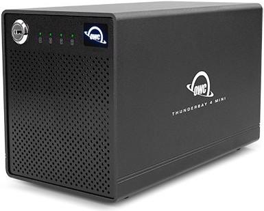 Image du produit OWC 4TB ThunderBay 4 mini 4-bay Thunderbolt 3 SSD Pour Mac et PC Windows - Feat. SoftRAID XT (2.5")