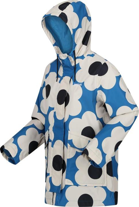 Actual product image Regatta Womens/Ladies Orla Kiely Swing II Sixties Daisy Waterproof Jacket (40)