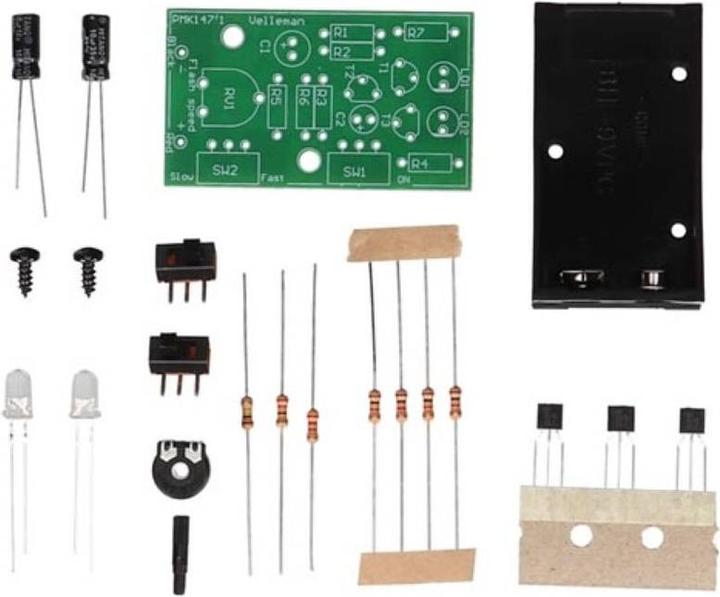 Produktbild Whadda Duales LED-Stroboskop