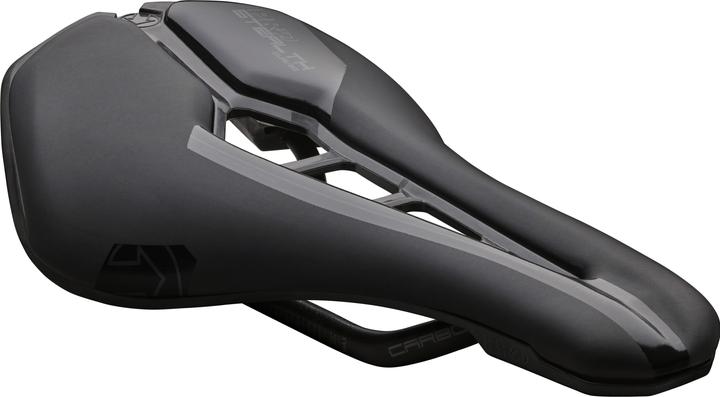 PRO Saddle Stealth Curved Team with opening 142mm black