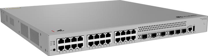 Actual product image Huawei S530-24T4XE 24x10/100/1000BASE-T ports 4x10GE SFP+ ports 2x12GE stack ports with 1xAC power m (24 Ports)
