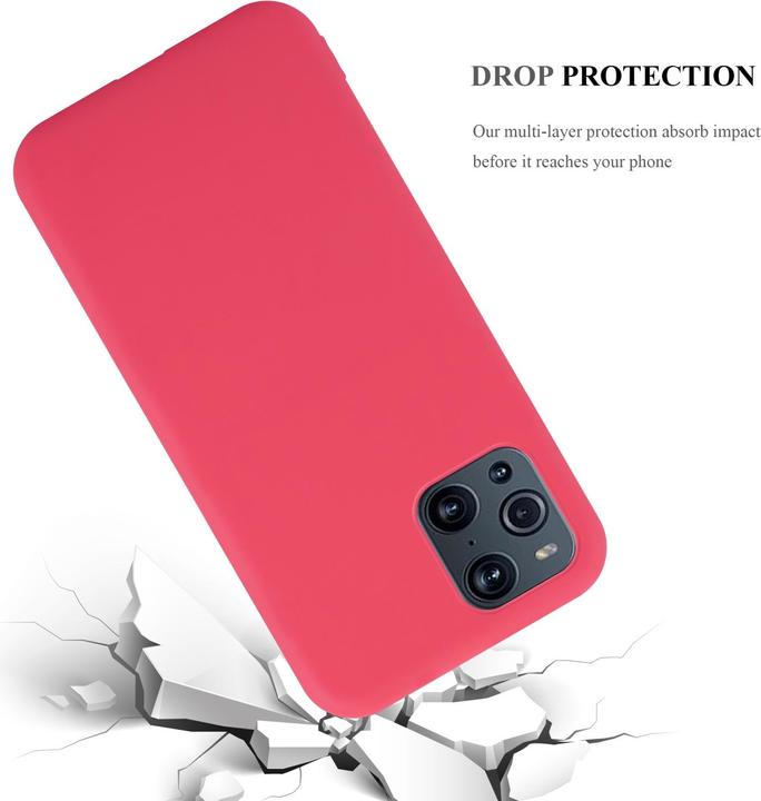 Productafbeelding Cadorabo TPU Candy Cover (Oppo Find X3 Pro)
