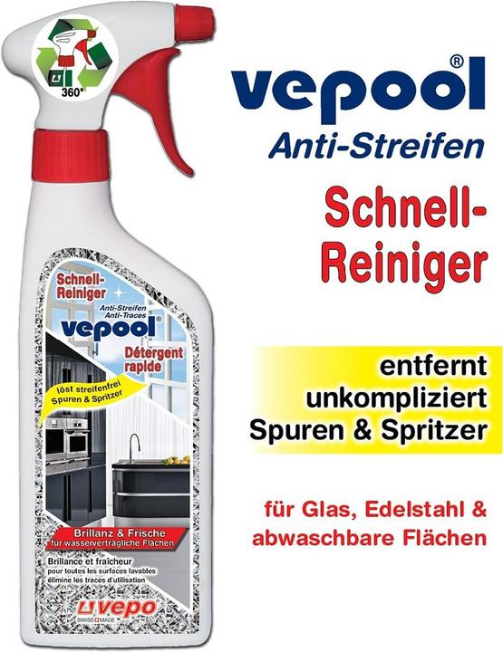 Image du produit Vepool Spray nettoyant rapide anti-rayures