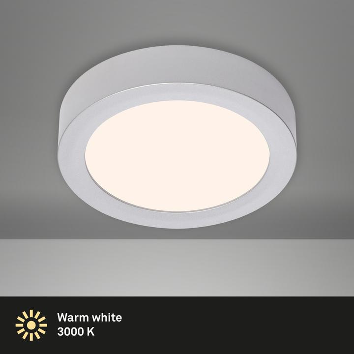 Produktbild Briloner LED Aufbauleuchte, chrom-matt, 1xLED-Platine/12W (1000 lm)