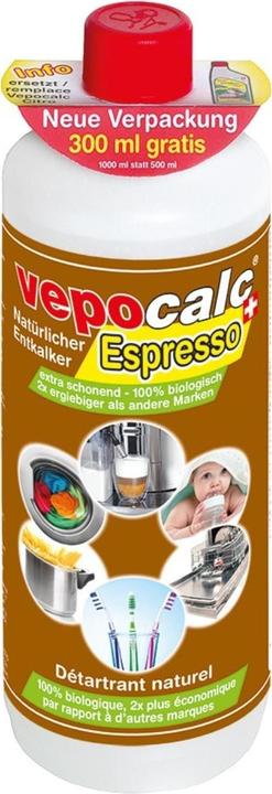 Vepocalc Espresso Natürlicher Entkalker (1000 ml)
