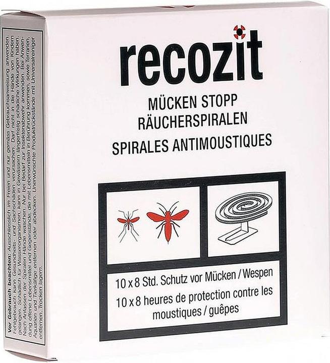 Recozit Mücken Stopp Räucherspiralen .