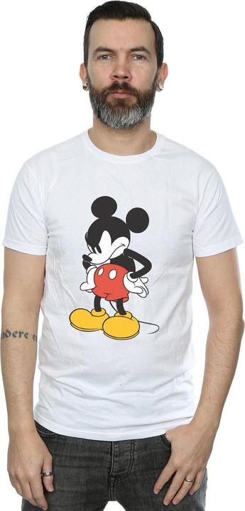 Immagine prodotto Disney Mickey Mouse Angry Look Down Maglietta Uomo (4XL)