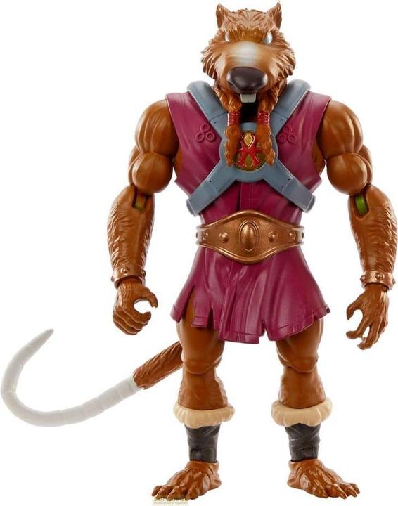 Mattel MOTU x TMNT: Turtles of Grayskull Deluxe Actionfigur Splinter-Skull 14 cm