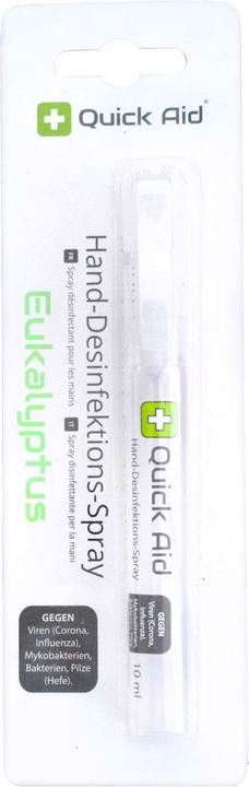 Produktbild Quick Aid Händedesinfektionsspray 10 ml mit Eukalyptus (10 ml)