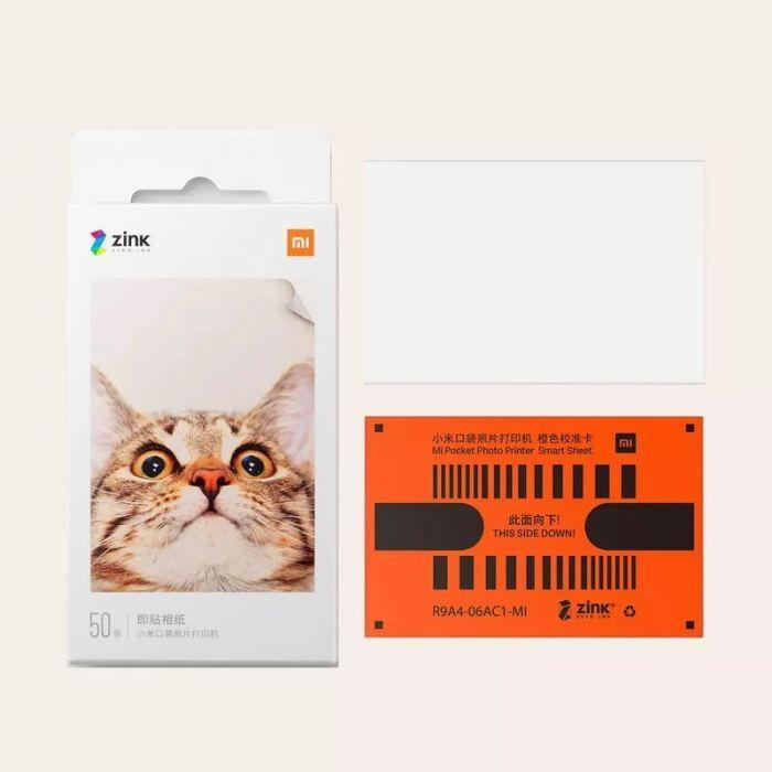 Image du produit Xiaomi Papier pour imprimante photo portable Mi (287 g/m², 50 x 76 mm, 20 x)