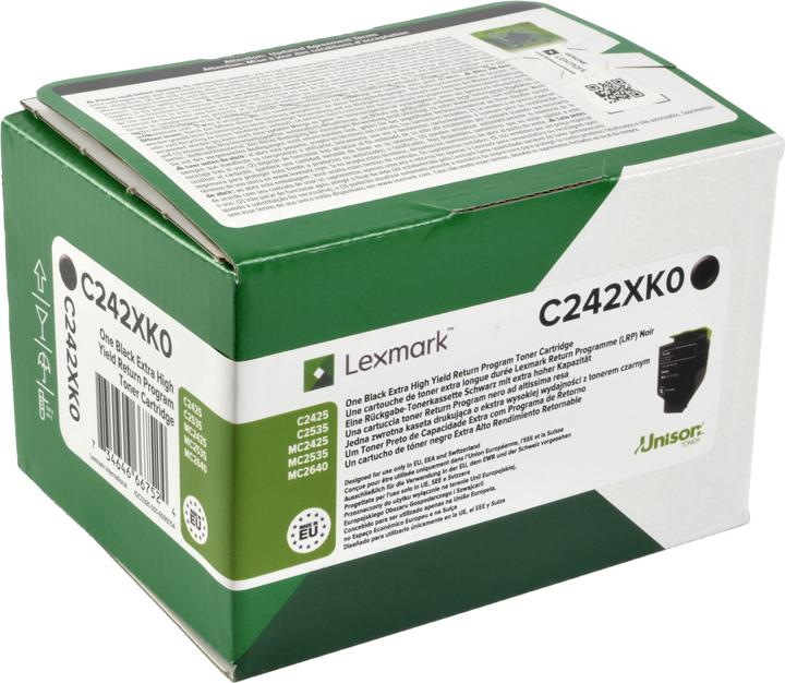 Productafbeelding Lexmark C242XK0 (BK)