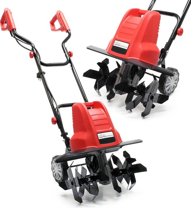 Produktbild Wiltec Elektro Gartenhacke 1500W 400U/min Gartenfräse Bodenfräse Kultivator