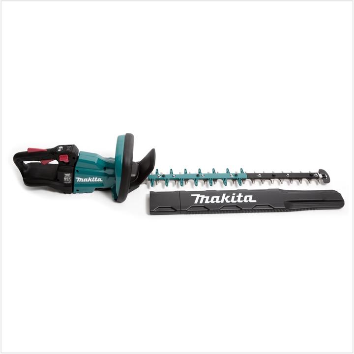Productafbeelding Makita DUH 601 RG1 snoerloze heggenschaar 18V 60cm borstelloos + 1x accu 6.0Ah + lader (Draadloze heggenschaar)