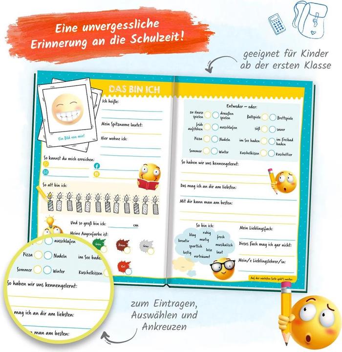 Produktbild Meine Schulfreunde Smile Album