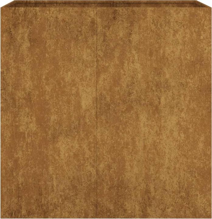 Produktbild VidaXL Pflanzkübel 40x80x80 cm Cortenstahl, Farbe: Rostig