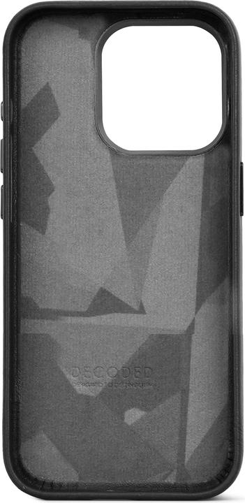 Actual product image Decoded Leather Magsafe Backcover (Apple iPhone 15 Pro)