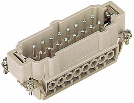 Immagine prodotto Harting 09 20 016 2612 Pin indsats Han® A 16 + PE Skruer 1 stk
