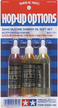 Immagine prodotto Tamiya Set olio ammortizzatore Soft 200-red/ 300-orange/ 400-yellow CST