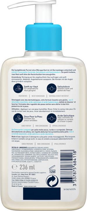 Image du produit CeraVe Gel Nettoyant Anti-rugosités (Gel, 236 ml)