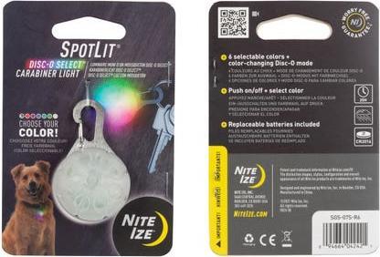 Image du produit Nite Ize PET SpotLit™ Disc-O Select (Chien, Général)