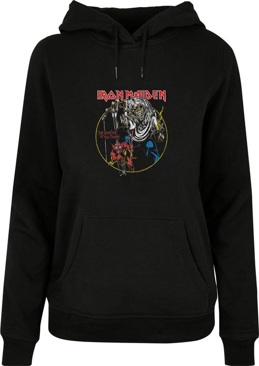Merchcode Ladies Iron Maiden - Colours Circle Basic Hoody - 114513 (M)