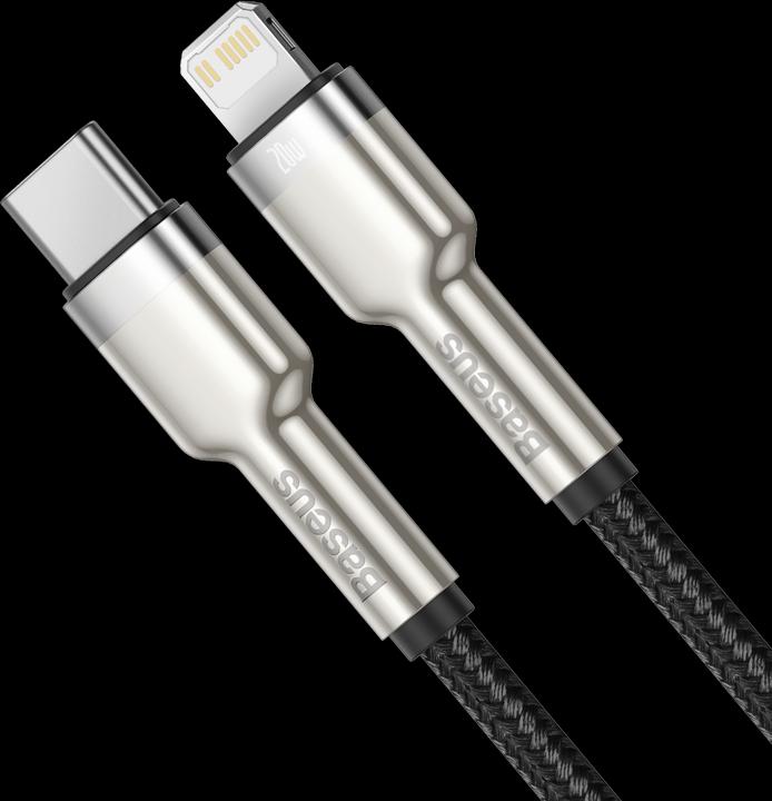 Actual product image Baseus USB C – Lightning (0.25 m, USB 3.0, 20 W)