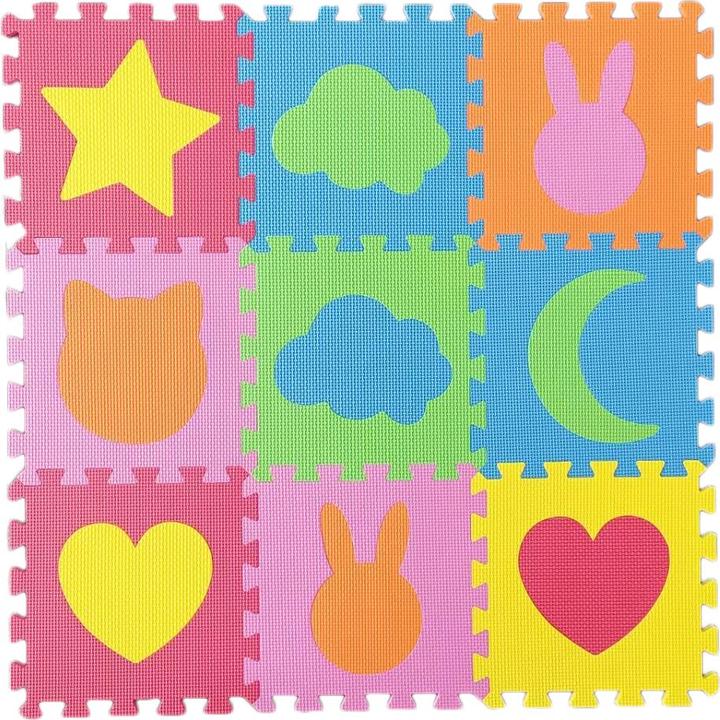 Produktbild Knorrtoys Puzzlematte - „Formen“ /9-tlg./30cm (30 x 30 x 30 cm)