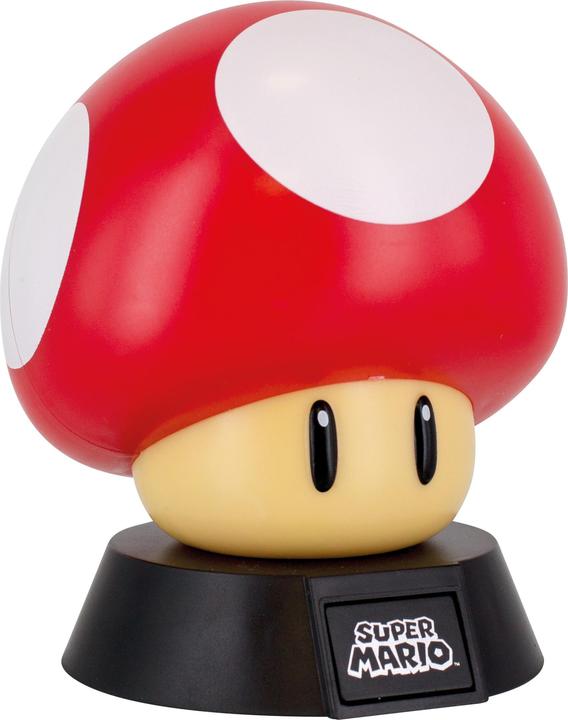 Actual product image Paladone Products Super Mario Lamp Power-Up Mushroom