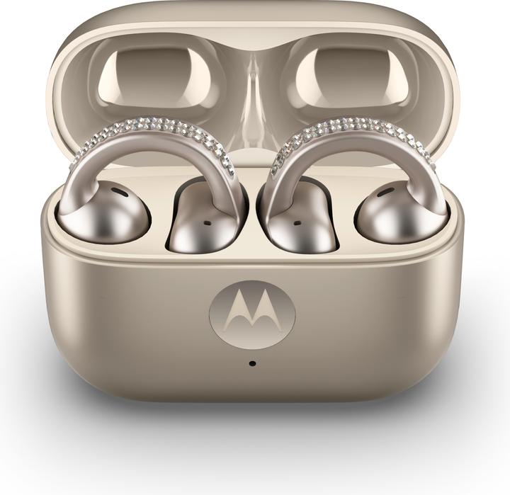 Actual product image Motorola Moto Buds Loop - french oak (ANC, 8 h, Wireless)