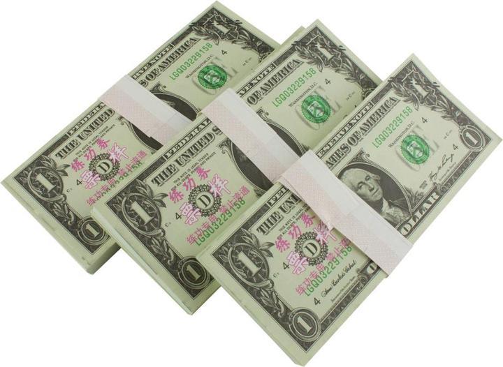 Actual product image JTI Counterfeit money - 1 US dollar (100 banknotes) (Bank note counter)
