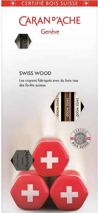 Immagine prodotto Caran d'Ache Swiss Wood Geschenkset (HB, 3 x)