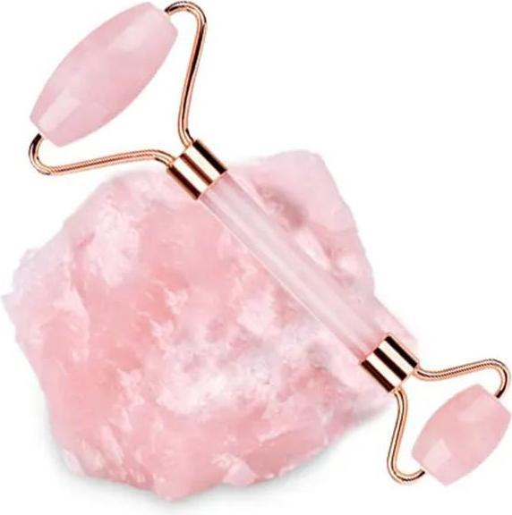 Actual product image Face Roller Rose Quartz Stone
