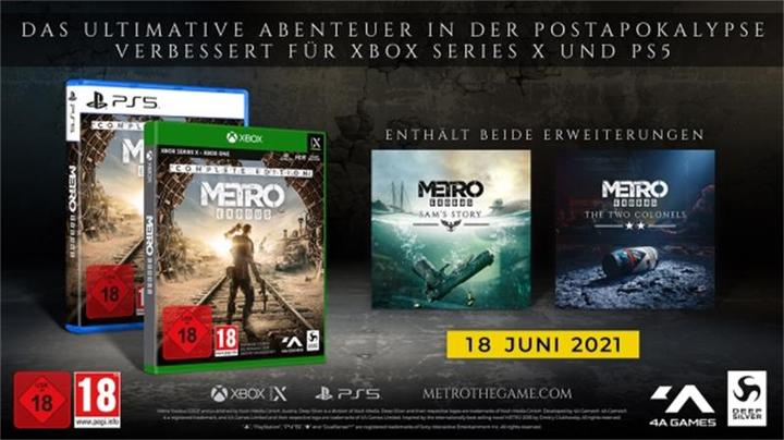 Produktbild Deep Silver Metro Exodus: Complete Edition (PS5, DE)