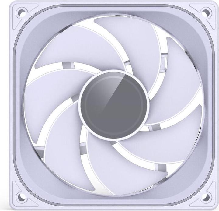 Actual product image Jonsbo ZB-120 Lüfter, Reverse Blade, PWM, ARGB - 120mm, weiss (120 mm)