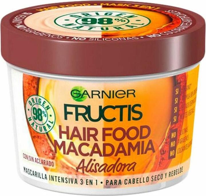 Garnier Fructis Hair Food Macadamia Smoothing Mask 390ml (390 ml)