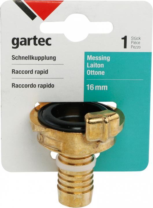 Produktbild Gartec Schnellkupplung (Kupplung, 16 mm)