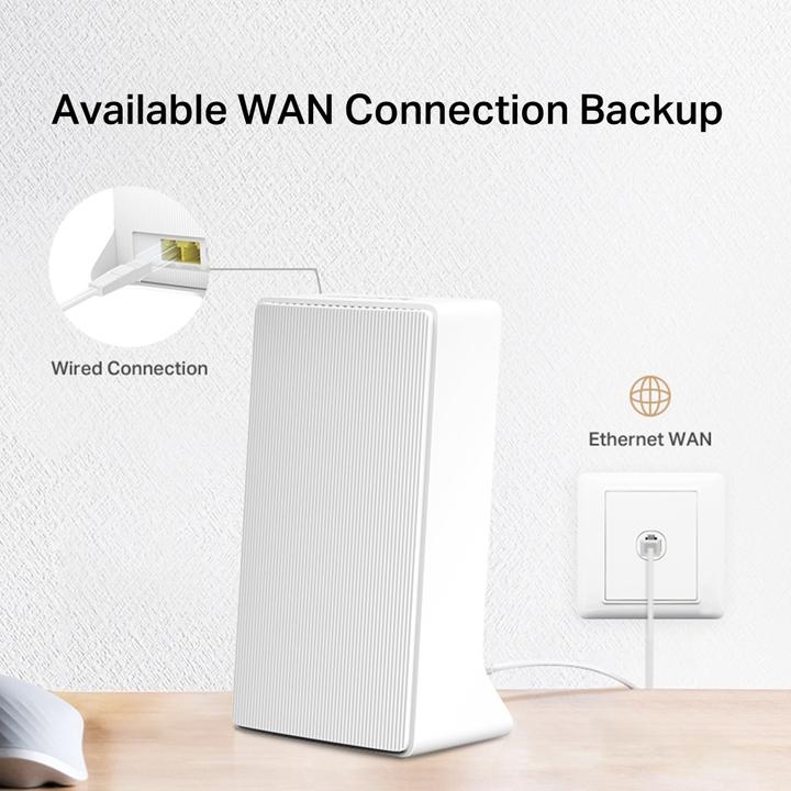 Actual product image Mercusys TP-LINK MB130-4G AC1200 Wi-Fi 4G LTE Router, Build-In 150Mbps 4G LTE Modem