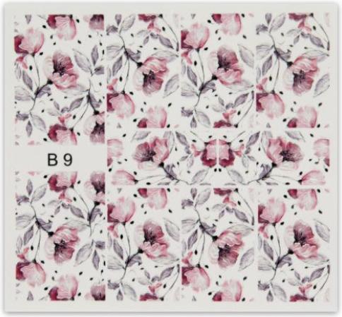 BrillBird Nagelsticker (B9) - 3D (Nagellacktrockner)