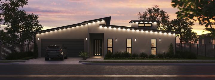 Actual product image Nanoleaf Permanent Outdoor Lights Smarter Kit 15 Meter (RGBW, 1500 cm, Outdoor)