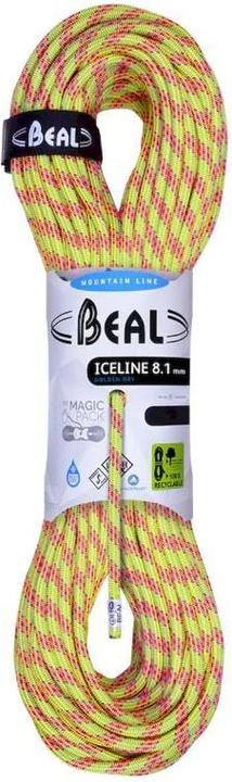 Actual product image Beal Iceline 8.1mm Golden Dry - Kletterseil (120 m)