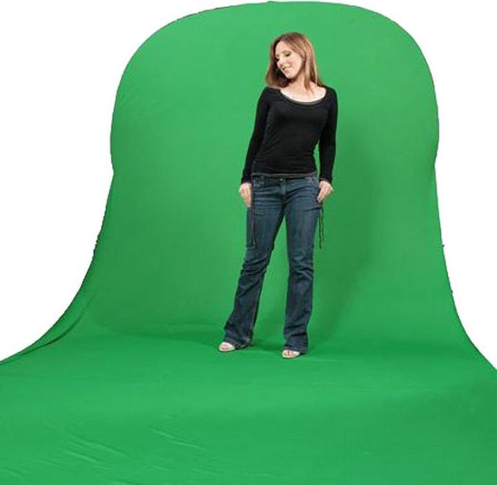 Image du produit Bresser BR-TR11 Chromakey Écran de fond vert avec sommeil 180x240+240cm (180 cm, 240 cm)